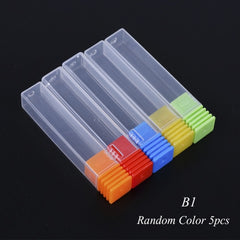 5/10/20 Holes Acrylic Box Stander for Nail Drill Bit Display Electric Machine Burrs Manicure Accessory Nail Art Tools CH867