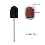 1pc Sanding Caps Electric Nail Drill Bit 5 Size Bands UV Gel Polish Remover for Manicure Pedicure Milling Accessories Sets CH725