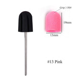 1pc Sanding Caps Electric Nail Drill Bit 5 Size Bands UV Gel Polish Remover for Manicure Pedicure Milling Accessories Sets CH725